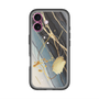 スリムプロテクションプレミアムケース with MagSafe［ Marble Nuance Painting Black ］