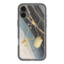 スリムプロテクションプレミアムケース with MagSafe［ Marble Nuance Painting Black ］