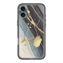 スリムプロテクションプレミアムケース with MagSafe［ Marble Nuance Painting Black ］