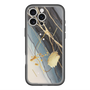 スリムプロテクションプレミアムケース with MagSafe［ Marble Nuance Painting Black ］