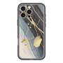 スリムプロテクションプレミアムケース with MagSafe［ Marble Nuance Painting Black ］