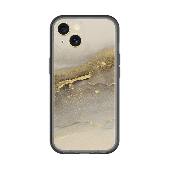 スリムプロテクションプレミアムケース with MagSafe［ Marble Gray ］