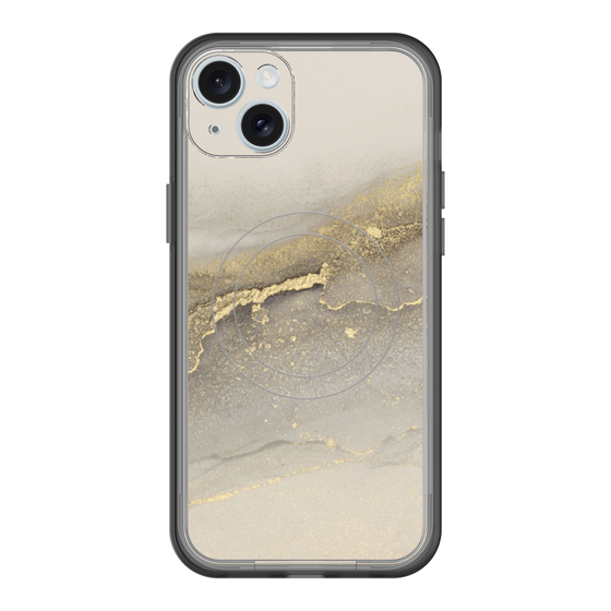 スリムプロテクションプレミアムケース with MagSafe［ Marble Gray ］