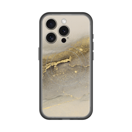 スリムプロテクションプレミアムケース with MagSafe［ Marble Gray ］
