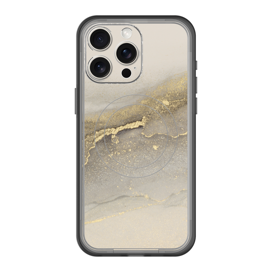 スリムプロテクションプレミアムケース with MagSafe［ Marble Gray ］