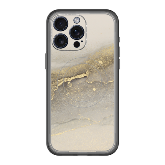 スリムプロテクションプレミアムケース with MagSafe［ Marble Gray ］