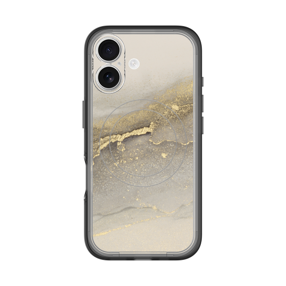 スリムプロテクションプレミアムケース with MagSafe［ Marble Gray ］