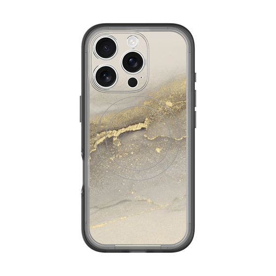 スリムプロテクションプレミアムケース with MagSafe［ Marble Gray ］