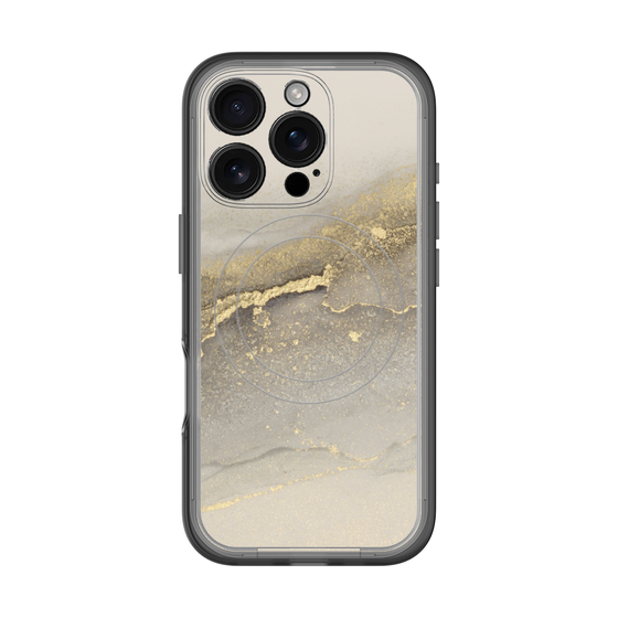 スリムプロテクションプレミアムケース with MagSafe［ Marble Gray ］
