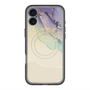 スリムプロテクションプレミアムケース with MagSafe［ Marble Purple ］