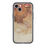 スリムプロテクションプレミアムケース with MagSafe［ Marble Brown ］