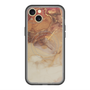 スリムプロテクションプレミアムケース with MagSafe［ Marble Brown ］