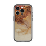 スリムプロテクションプレミアムケース with MagSafe［ Marble Brown ］
