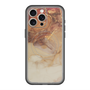 スリムプロテクションプレミアムケース with MagSafe［ Marble Brown ］