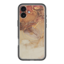 スリムプロテクションプレミアムケース with MagSafe［ Marble Brown ］