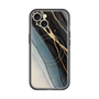 スリムプロテクションプレミアムケース with MagSafe［ Marble Black ］