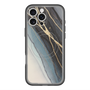 スリムプロテクションプレミアムケース with MagSafe［ Marble Black ］