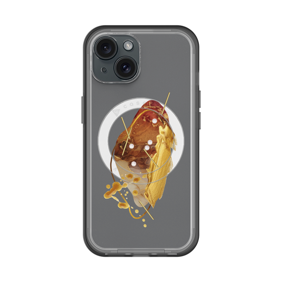 スリムプロテクションプレミアムケース with MagSafe［ Nuance Painting Brown ］