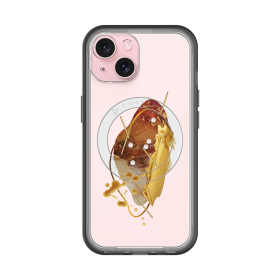 スリムプロテクションプレミアムケース with MagSafe［ Nuance Painting Brown ］
