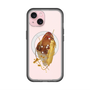 スリムプロテクションプレミアムケース with MagSafe［ Nuance Painting Brown ］