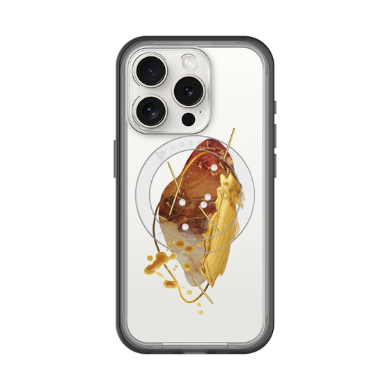 スリムプロテクションプレミアムケース with MagSafe［ Nuance Painting Brown ］