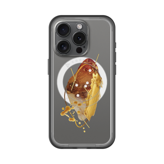 スリムプロテクションプレミアムケース with MagSafe［ Nuance Painting Brown ］