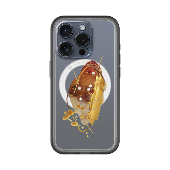 スリムプロテクションプレミアムケース with MagSafe［ Nuance Painting Brown ］