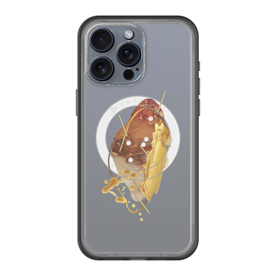 スリムプロテクションプレミアムケース with MagSafe［ Nuance Painting Brown ］