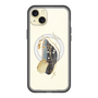 スリムプロテクションプレミアムケース with MagSafe［ Nuance Painting Black ］