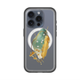 スリムプロテクションプレミアムケース with MagSafe［ Nuance Painting Green ］