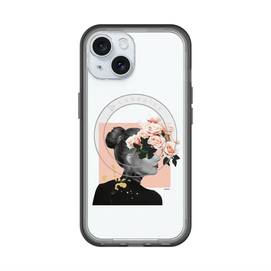 スリムプロテクションプレミアムケース with MagSafe［ grace. ］