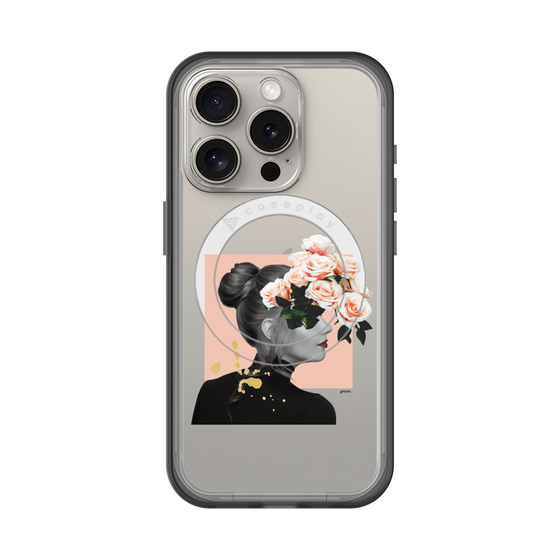 スリムプロテクションプレミアムケース with MagSafe［ grace. ］