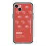 スリムプロテクションプレミアムケース with MagSafe［ RED-Meat ］