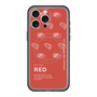 スリムプロテクションプレミアムケース with MagSafe［ RED-Meat ］