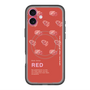 スリムプロテクションプレミアムケース with MagSafe［ RED-Meat ］