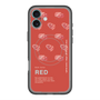 スリムプロテクションプレミアムケース with MagSafe［ RED-Meat ］