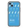 スリムプロテクションプレミアムケース with MagSafe［ BLUE-Ramune soda ］
