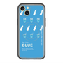 スリムプロテクションプレミアムケース with MagSafe［ BLUE-Ramune soda ］