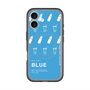 スリムプロテクションプレミアムケース with MagSafe［ BLUE-Ramune soda ］