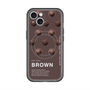 スリムプロテクションプレミアムケース with MagSafe［ BROWN-Chocolate ］
