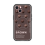 スリムプロテクションプレミアムケース with MagSafe［ BROWN-Chocolate ］