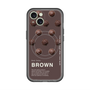 スリムプロテクションプレミアムケース with MagSafe［ BROWN-Chocolate ］