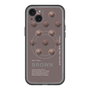 スリムプロテクションプレミアムケース with MagSafe［ BROWN-Chocolate ］