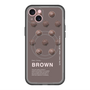 スリムプロテクションプレミアムケース with MagSafe［ BROWN-Chocolate ］