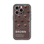 スリムプロテクションプレミアムケース with MagSafe［ BROWN-Chocolate ］