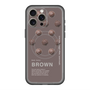スリムプロテクションプレミアムケース with MagSafe［ BROWN-Chocolate ］