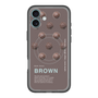 スリムプロテクションプレミアムケース with MagSafe［ BROWN-Chocolate ］