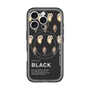 スリムプロテクションプレミアムケース with MagSafe［ BLACK-Oyster ］
