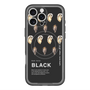 スリムプロテクションプレミアムケース with MagSafe［ BLACK-Oyster ］