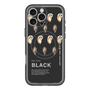 スリムプロテクションプレミアムケース with MagSafe［ BLACK-Oyster ］